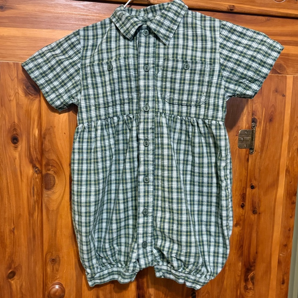 The Children’s Place Plaid Romper